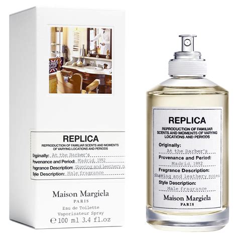 replica perfume at the barbers|At The Barber's Maison Martin Margiela for men .